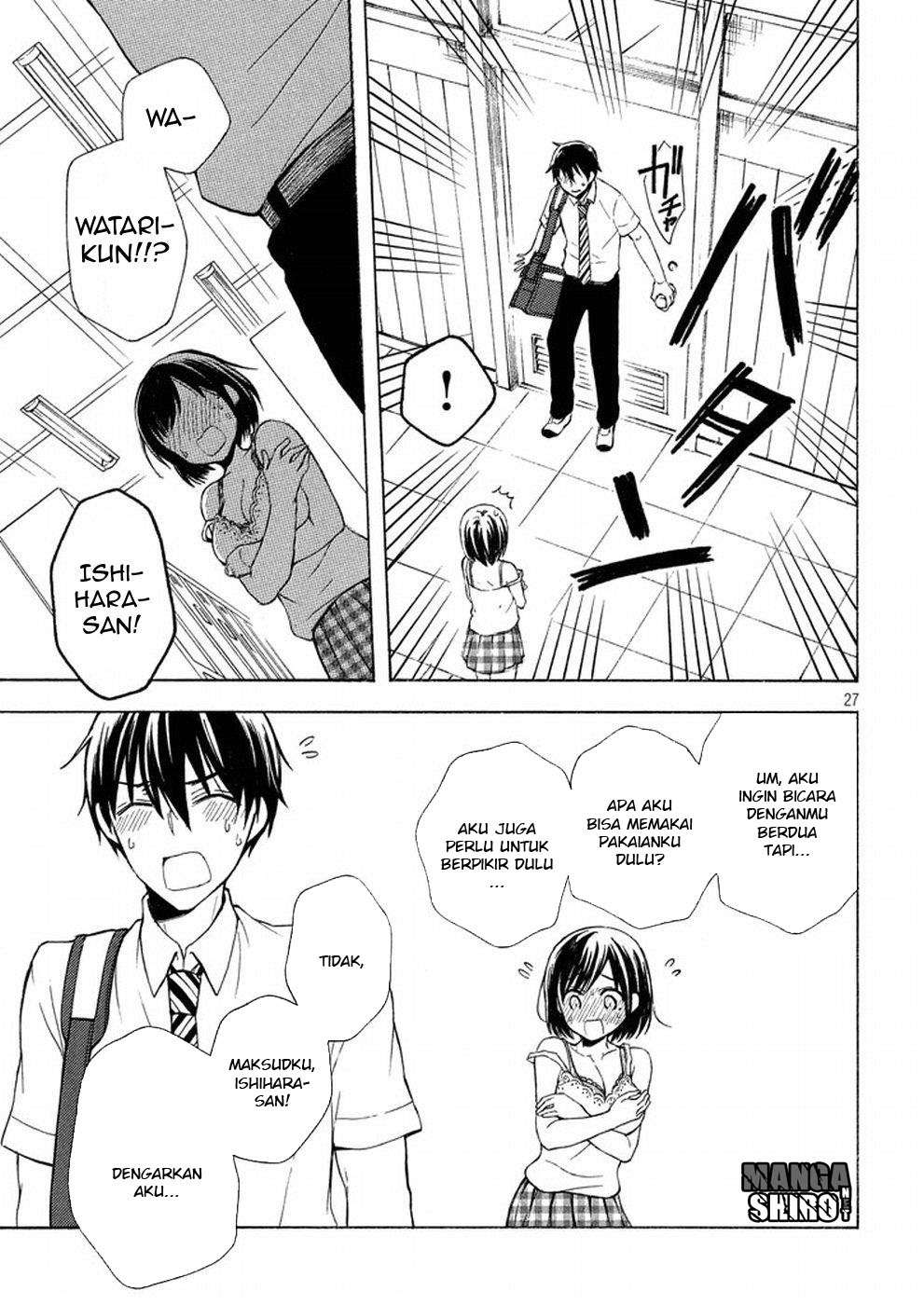 Watari-kun no xx ga Houkai Sunzen Chapter 22 - halaman 28