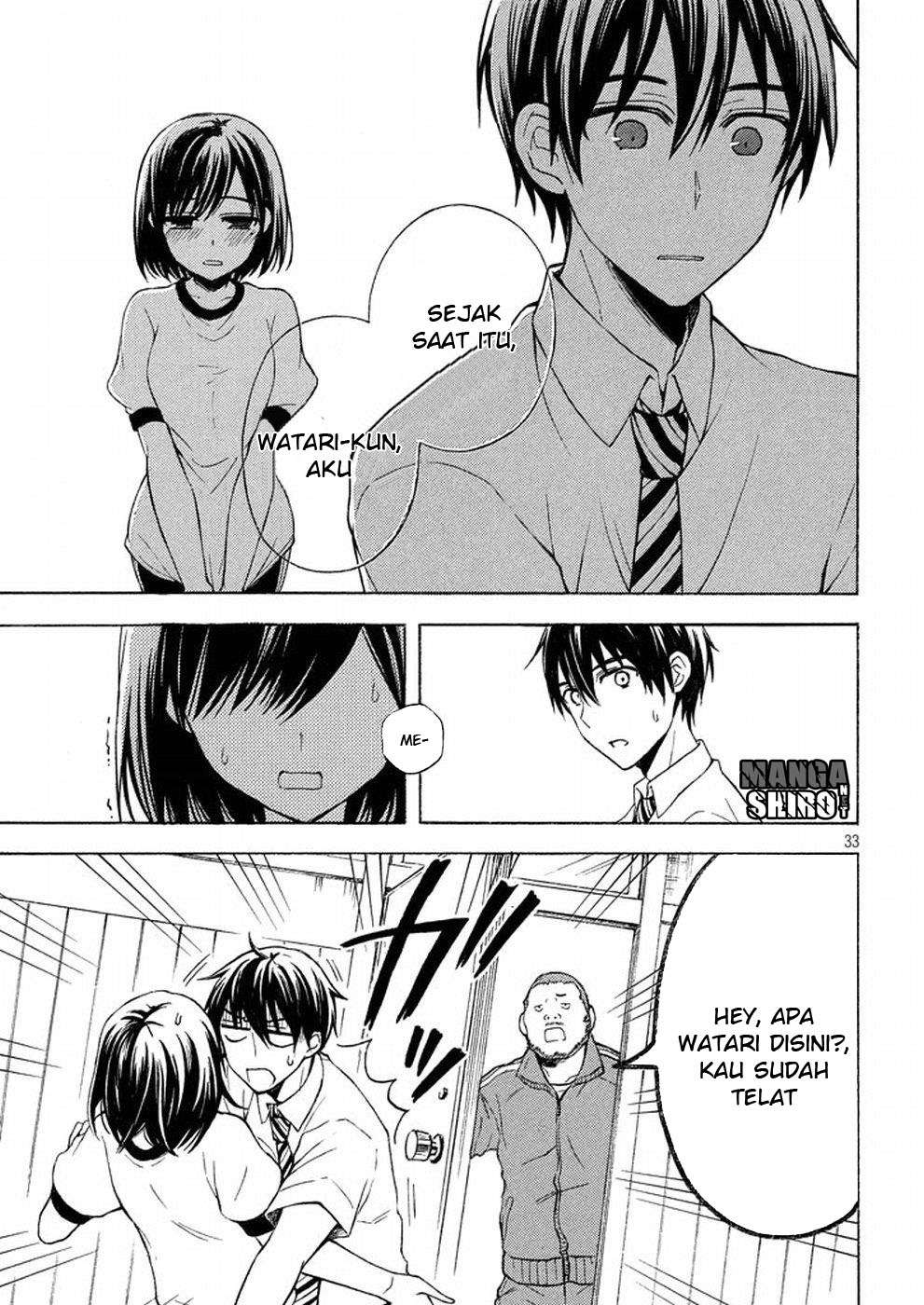 Watari-kun no xx ga Houkai Sunzen Chapter 22 - halaman 34