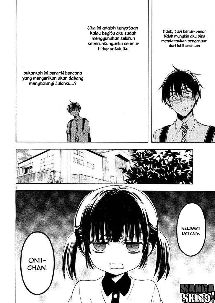 Watari-kun no xx ga Houkai Sunzen Chapter 23 - halaman 8