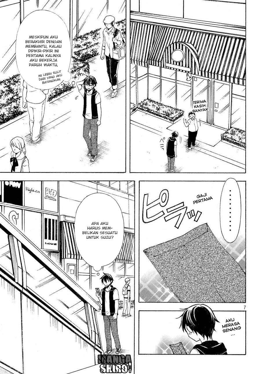 Watari-kun no xx ga Houkai Sunzen Chapter 24 - halaman 8