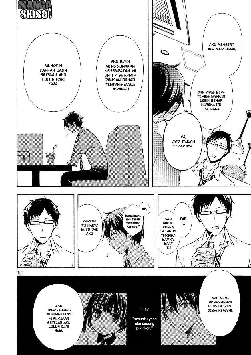 Watari-kun no xx ga Houkai Sunzen Chapter 25 - halaman 10