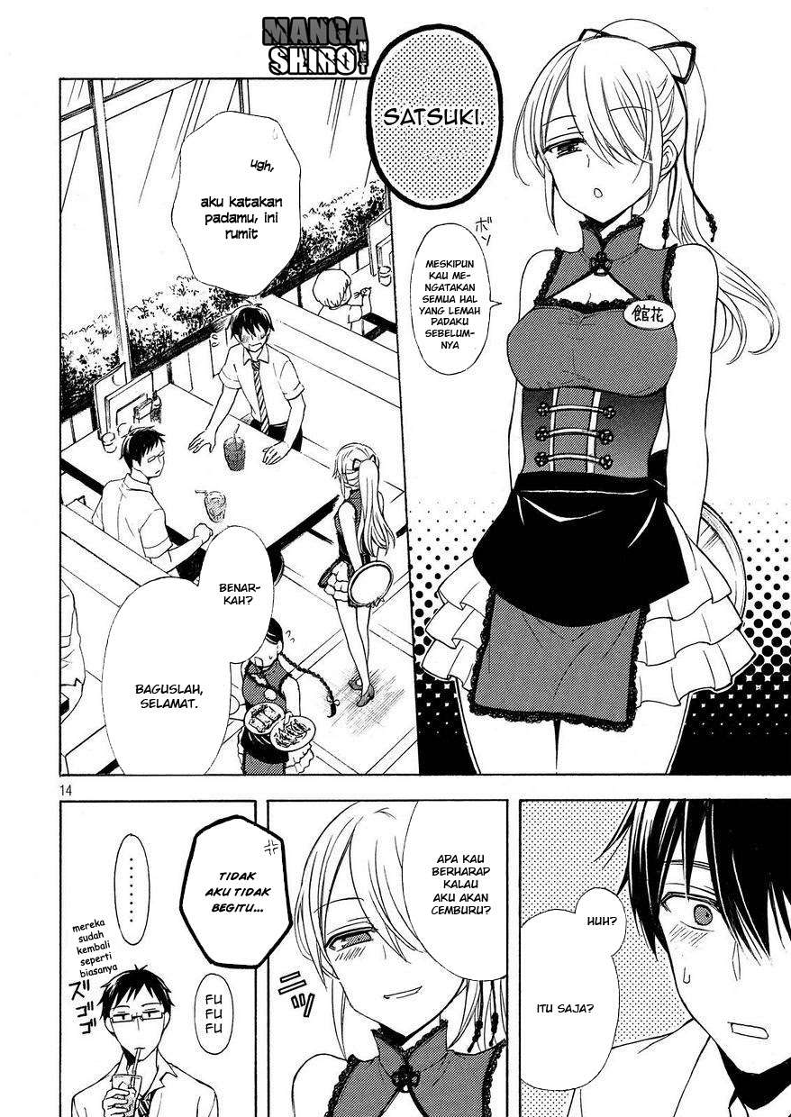Watari-kun no xx ga Houkai Sunzen Chapter 25 - halaman 14