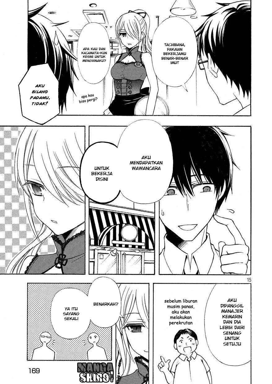 Watari-kun no xx ga Houkai Sunzen Chapter 25 - halaman 15