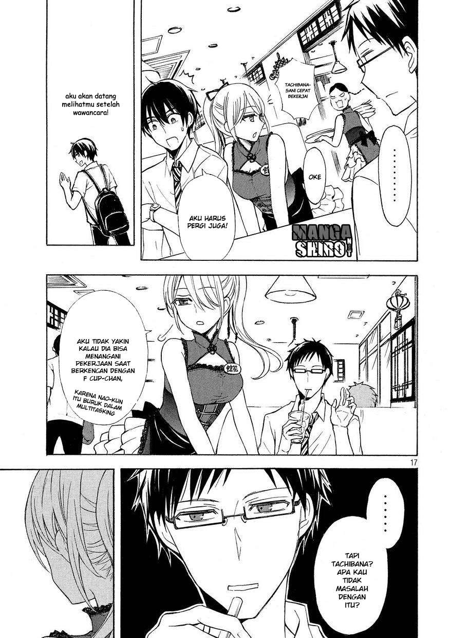 Watari-kun no xx ga Houkai Sunzen Chapter 25 - halaman 17