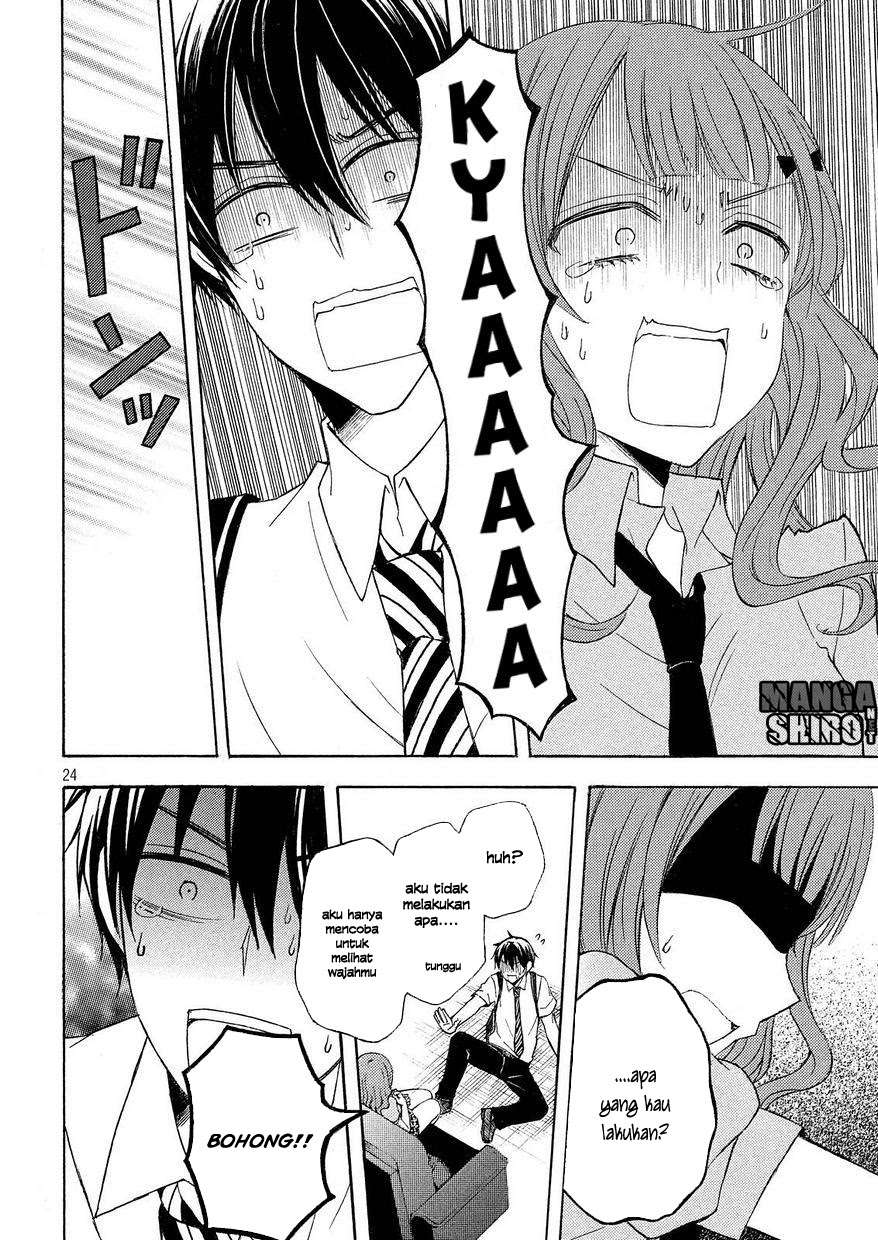 Watari-kun no xx ga Houkai Sunzen Chapter 25 - halaman 24