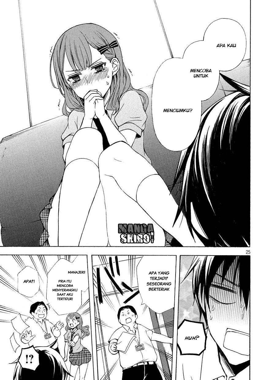 Watari-kun no xx ga Houkai Sunzen Chapter 25 - halaman 25