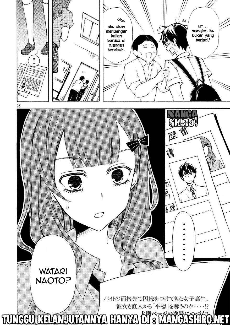 Watari-kun no xx ga Houkai Sunzen Chapter 25 - halaman 26