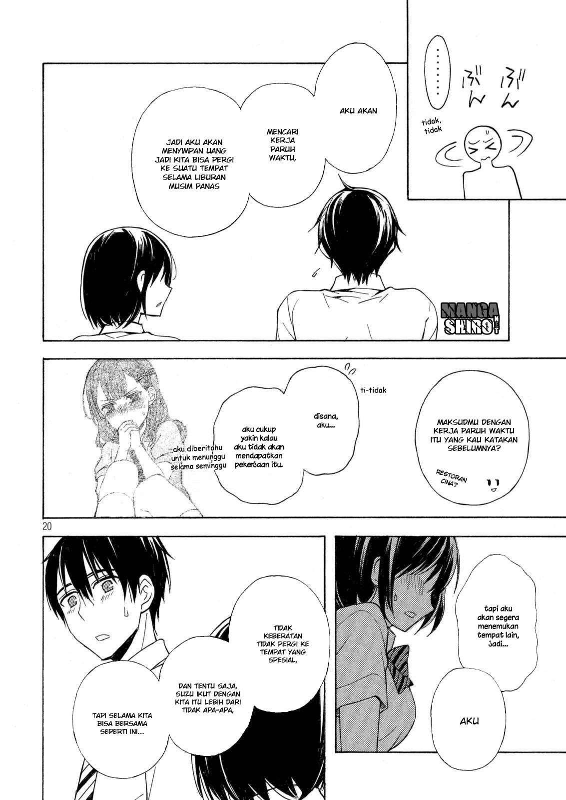 Watari-kun no xx ga Houkai Sunzen Chapter 26 - halaman 21