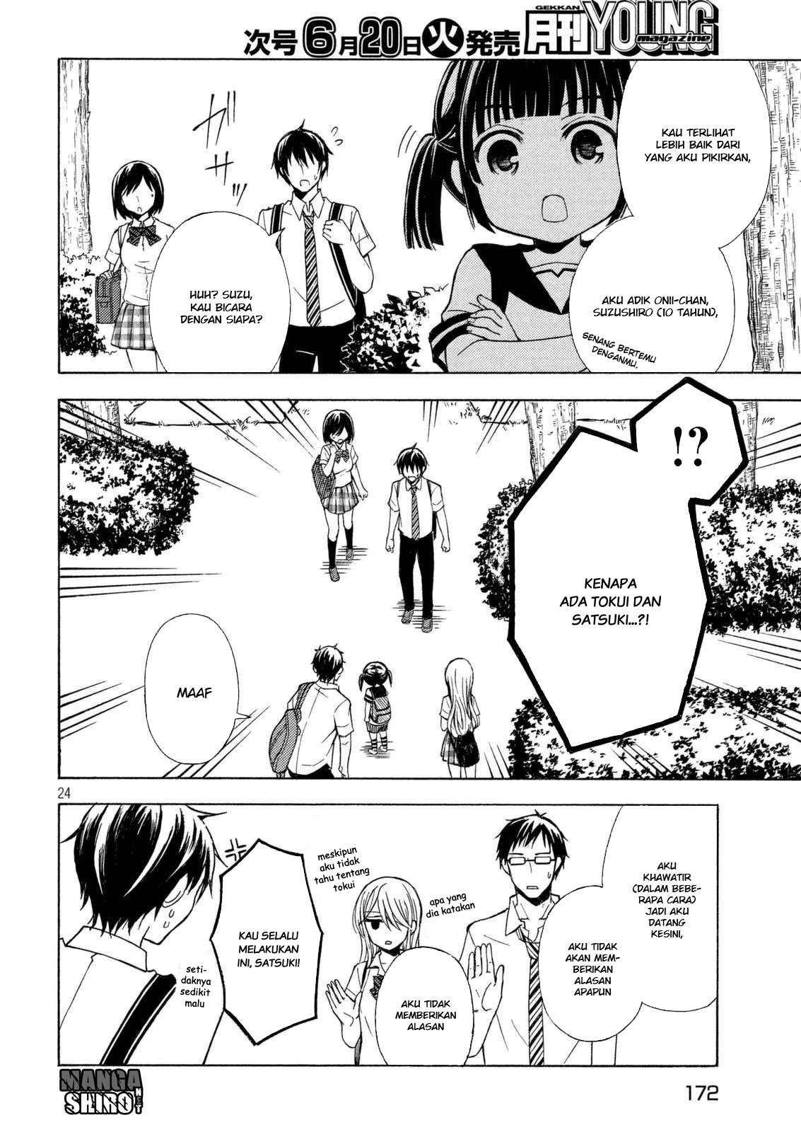Watari-kun no xx ga Houkai Sunzen Chapter 26 - halaman 25