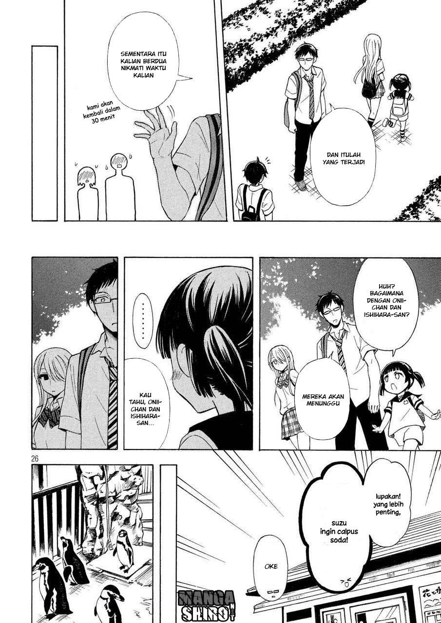 Watari-kun no xx ga Houkai Sunzen Chapter 26 - halaman 27