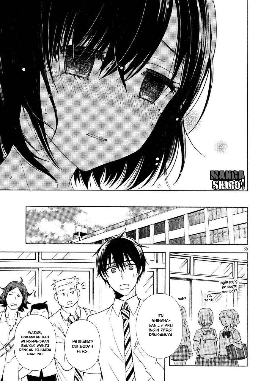 Watari-kun no xx ga Houkai Sunzen Chapter 26 - halaman 35