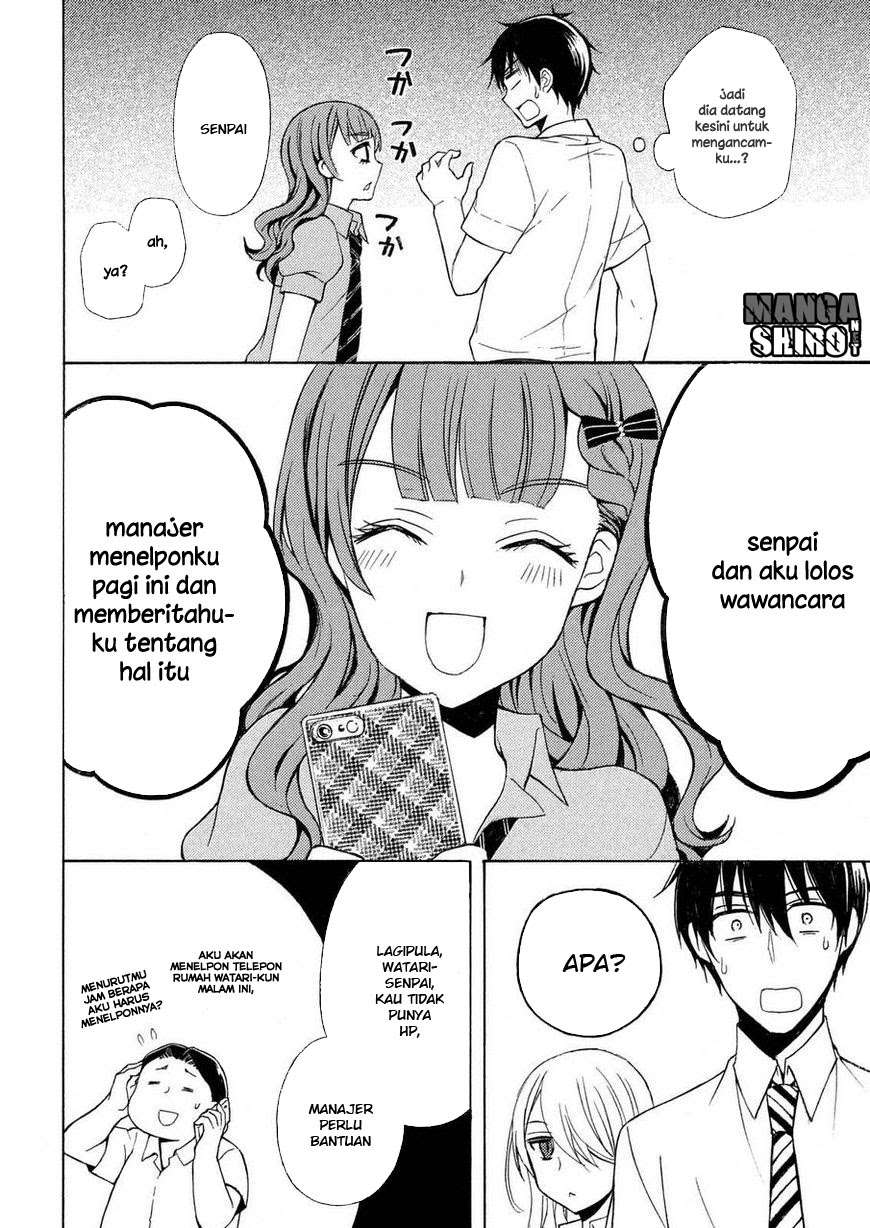 Watari-kun no xx ga Houkai Sunzen Chapter 27 - halaman 12