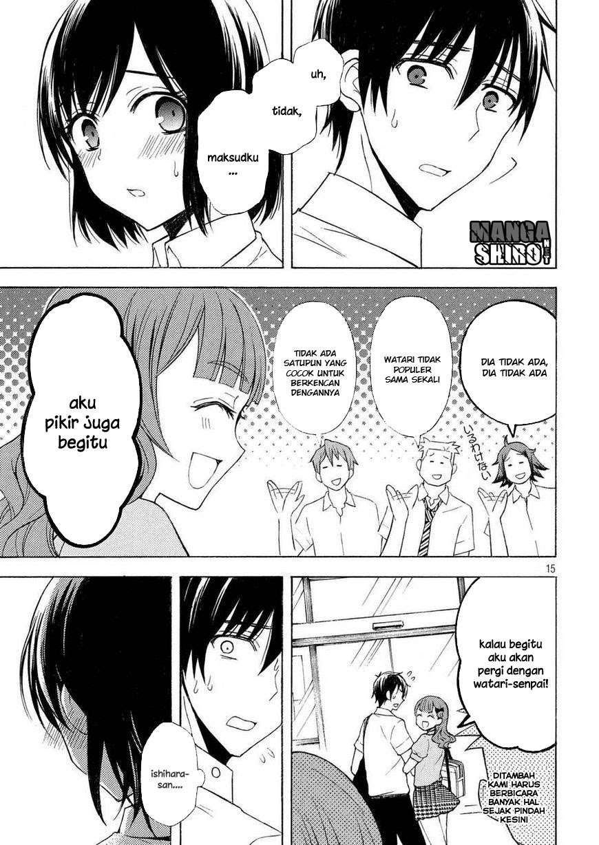 Watari-kun no xx ga Houkai Sunzen Chapter 27 - halaman 15