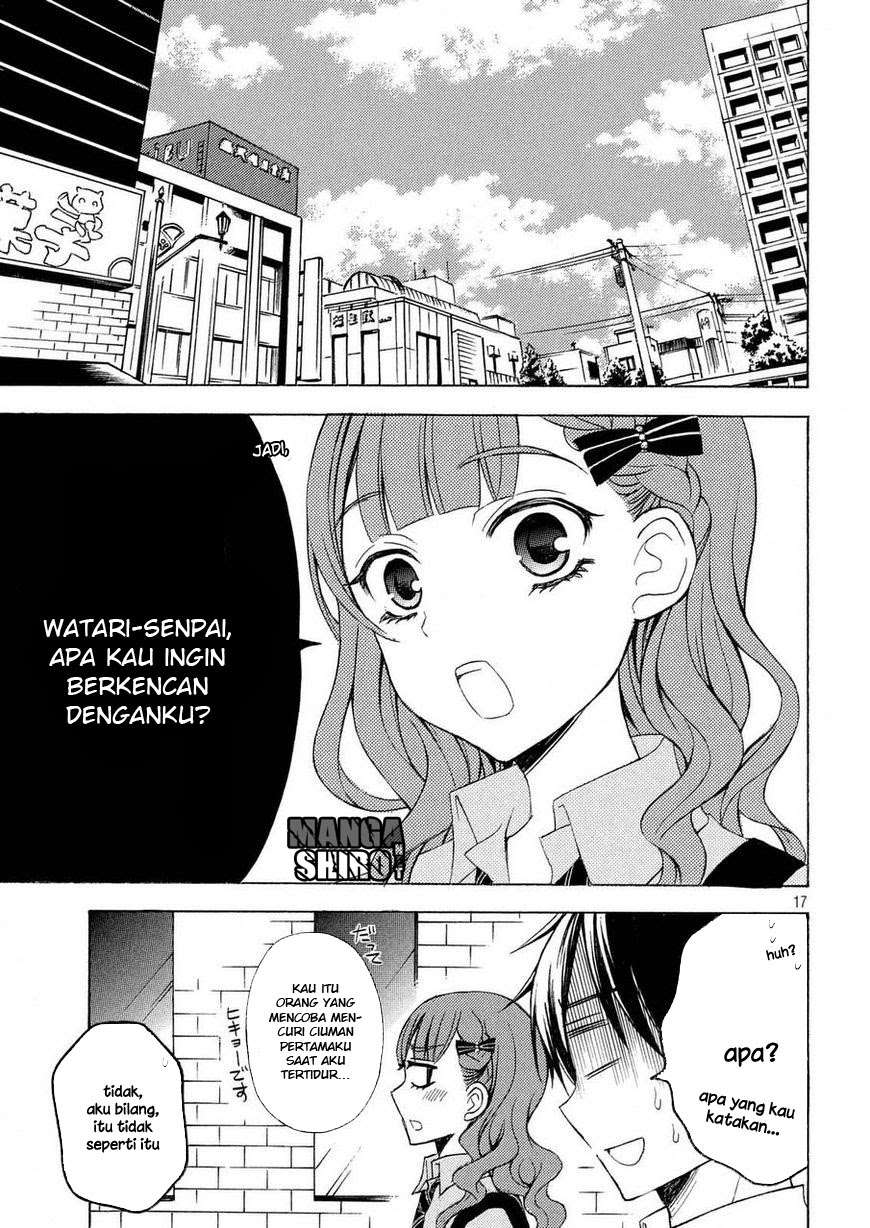 Watari-kun no xx ga Houkai Sunzen Chapter 27 - halaman 17