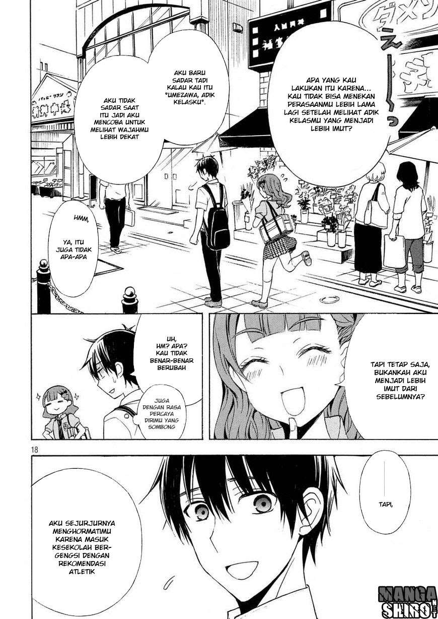 Watari-kun no xx ga Houkai Sunzen Chapter 27 - halaman 18