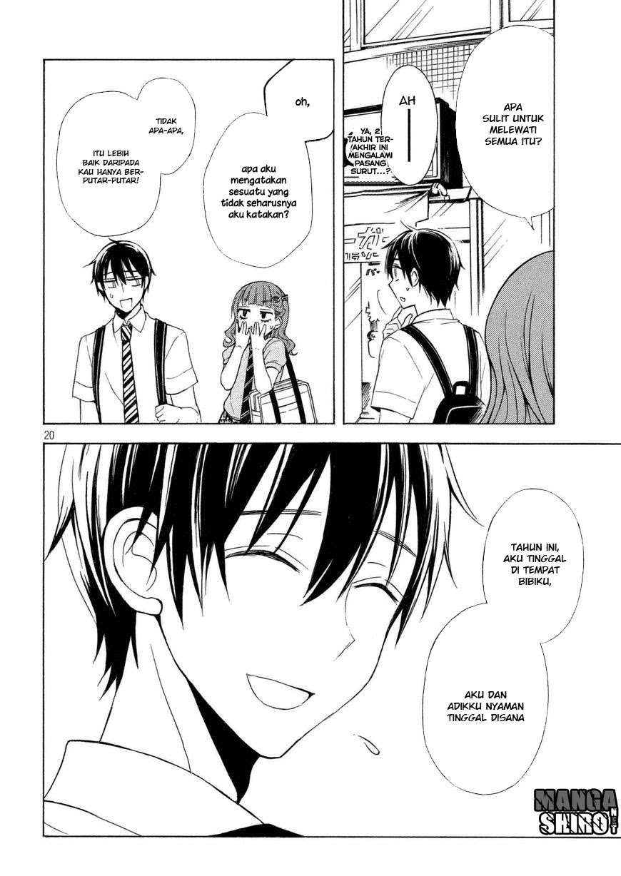 Watari-kun no xx ga Houkai Sunzen Chapter 27 - halaman 20