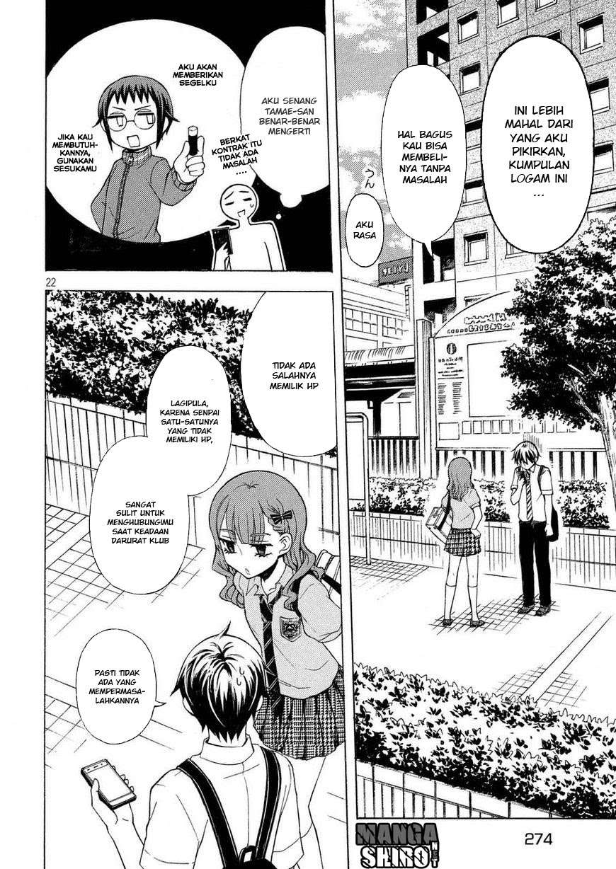 Watari-kun no xx ga Houkai Sunzen Chapter 27 - halaman 22