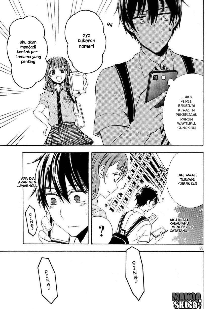 Watari-kun no xx ga Houkai Sunzen Chapter 27 - halaman 23