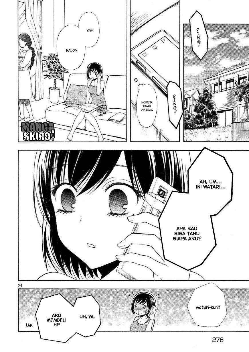 Watari-kun no xx ga Houkai Sunzen Chapter 27 - halaman 24