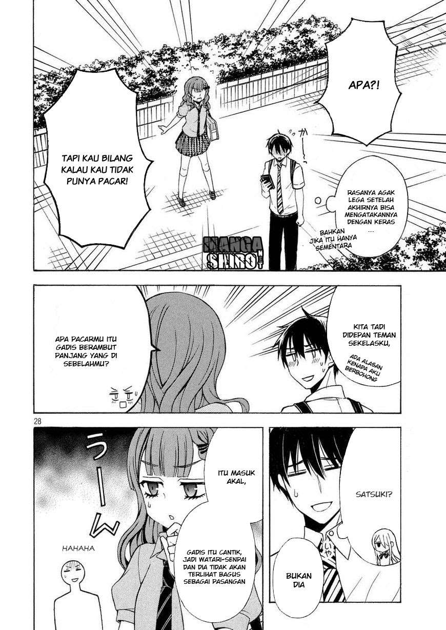 Watari-kun no xx ga Houkai Sunzen Chapter 27 - halaman 28