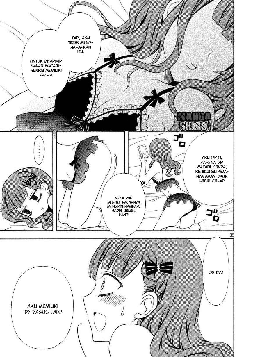 Watari-kun no xx ga Houkai Sunzen Chapter 27 - halaman 35
