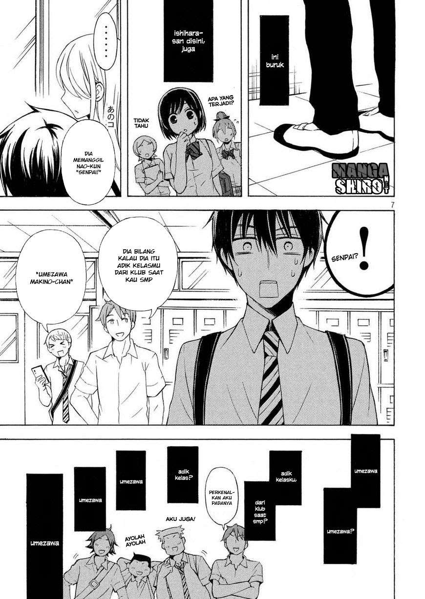 Watari-kun no xx ga Houkai Sunzen Chapter 27 - halaman 7