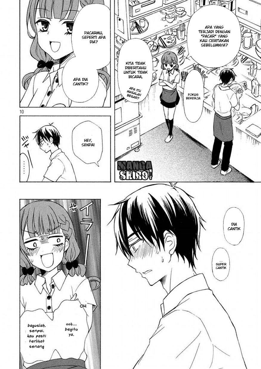 Watari-kun no xx ga Houkai Sunzen Chapter 28 - halaman 11