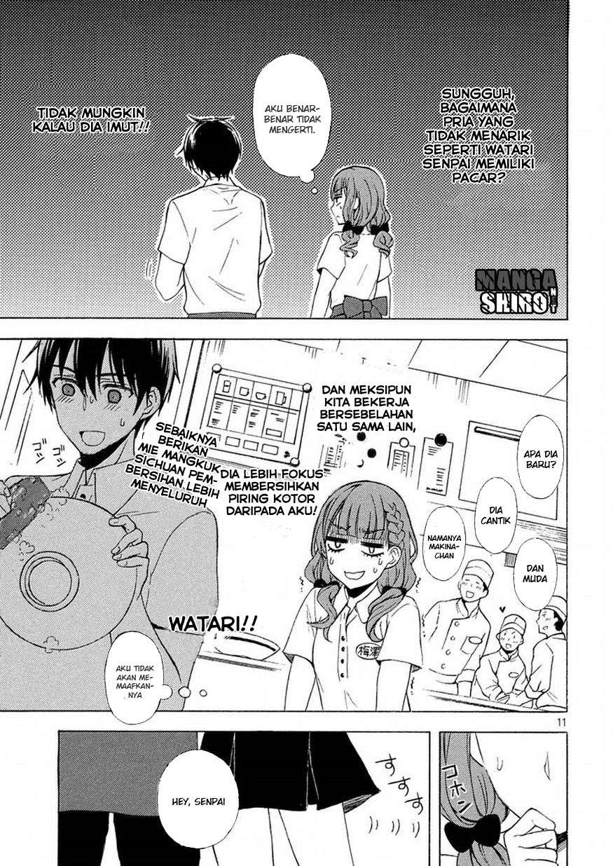 Watari-kun no xx ga Houkai Sunzen Chapter 28 - halaman 12