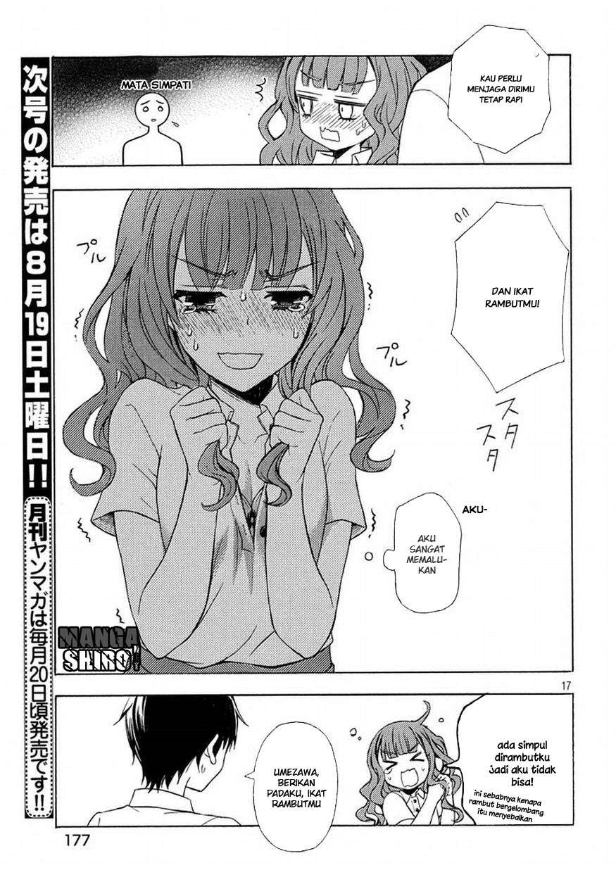 Watari-kun no xx ga Houkai Sunzen Chapter 28 - halaman 17