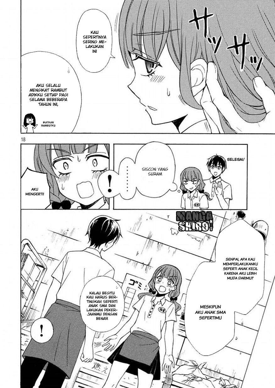 Watari-kun no xx ga Houkai Sunzen Chapter 28 - halaman 18