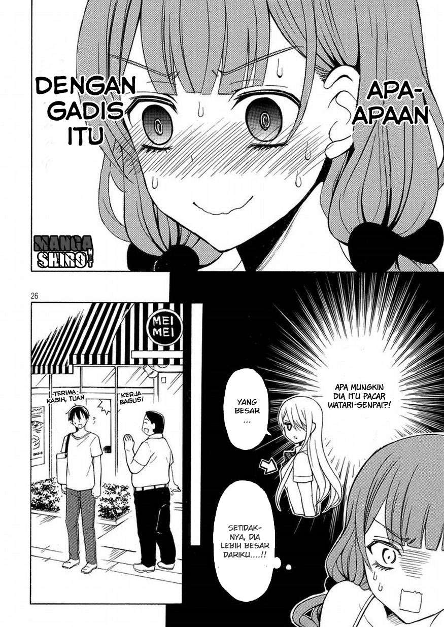 Watari-kun no xx ga Houkai Sunzen Chapter 28 - halaman 26