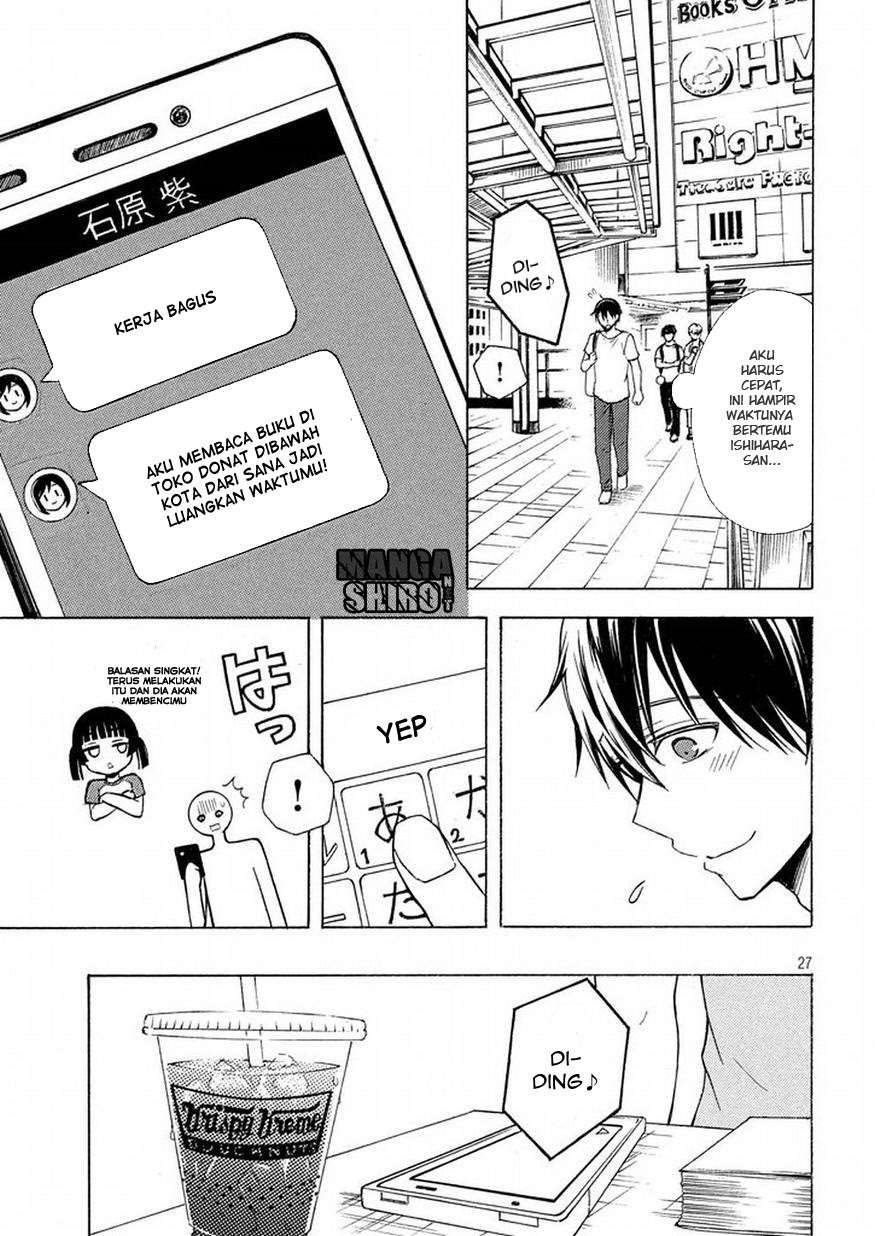 Watari-kun no xx ga Houkai Sunzen Chapter 28 - halaman 27