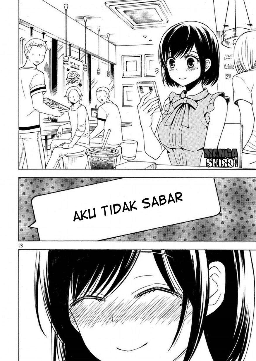 Watari-kun no xx ga Houkai Sunzen Chapter 28 - halaman 28