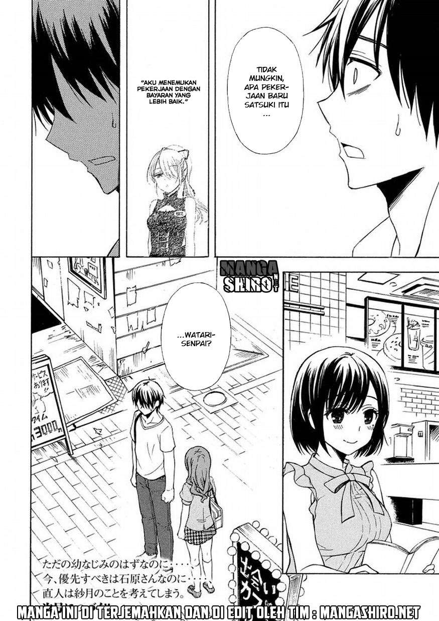 Watari-kun no xx ga Houkai Sunzen Chapter 28 - halaman 34