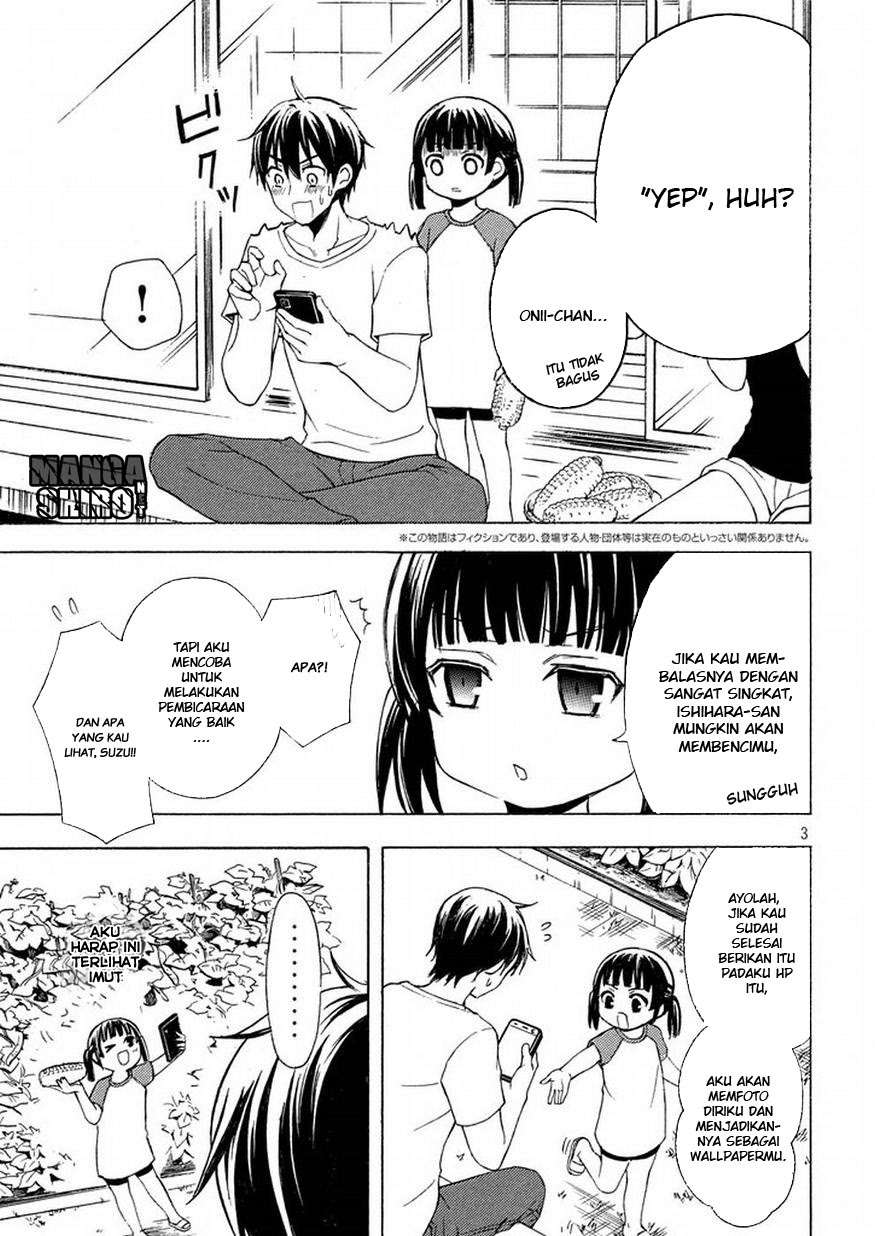 Watari-kun no xx ga Houkai Sunzen Chapter 28 - halaman 4