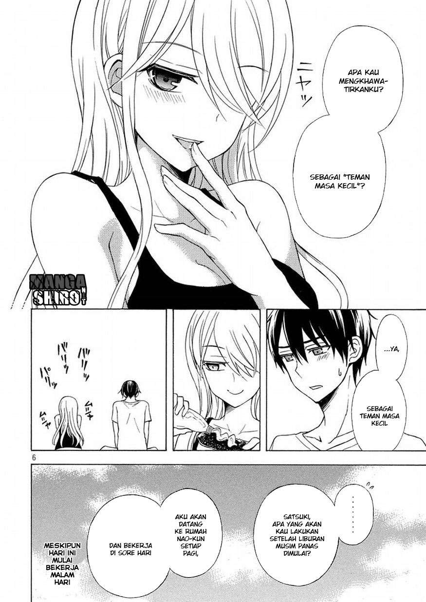 Watari-kun no xx ga Houkai Sunzen Chapter 28 - halaman 7