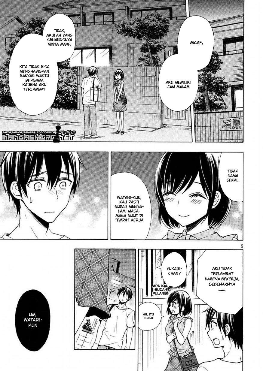 Watari-kun no xx ga Houkai Sunzen Chapter 29 - halaman 10