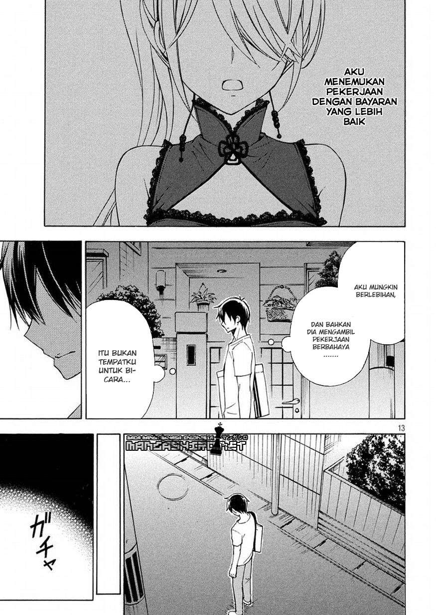 Watari-kun no xx ga Houkai Sunzen Chapter 29 - halaman 14