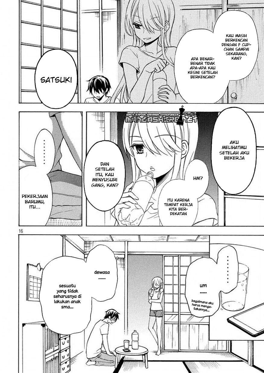 Watari-kun no xx ga Houkai Sunzen Chapter 29 - halaman 17