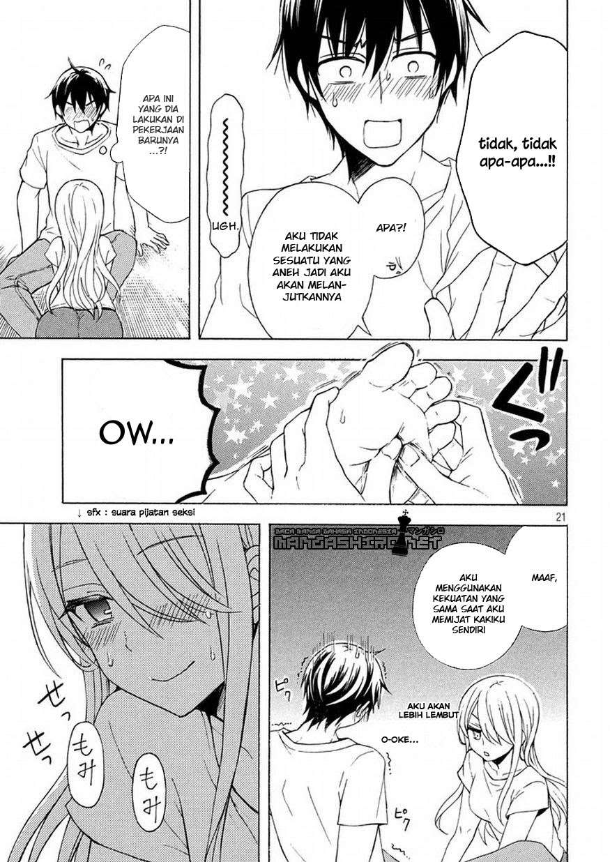 Watari-kun no xx ga Houkai Sunzen Chapter 29 - halaman 22