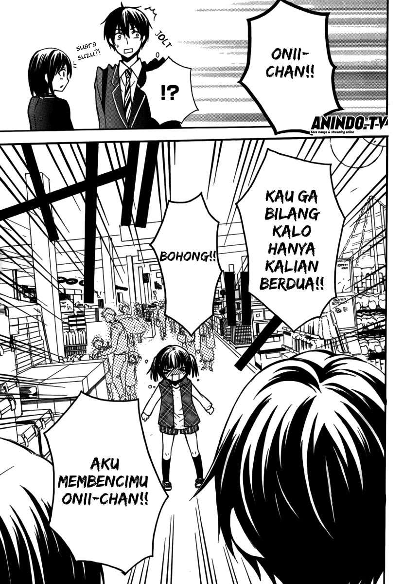 Watari-kun no xx ga Houkai Sunzen Chapter 3 - halaman 21