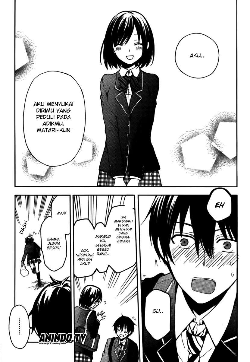 Watari-kun no xx ga Houkai Sunzen Chapter 3 - halaman 25