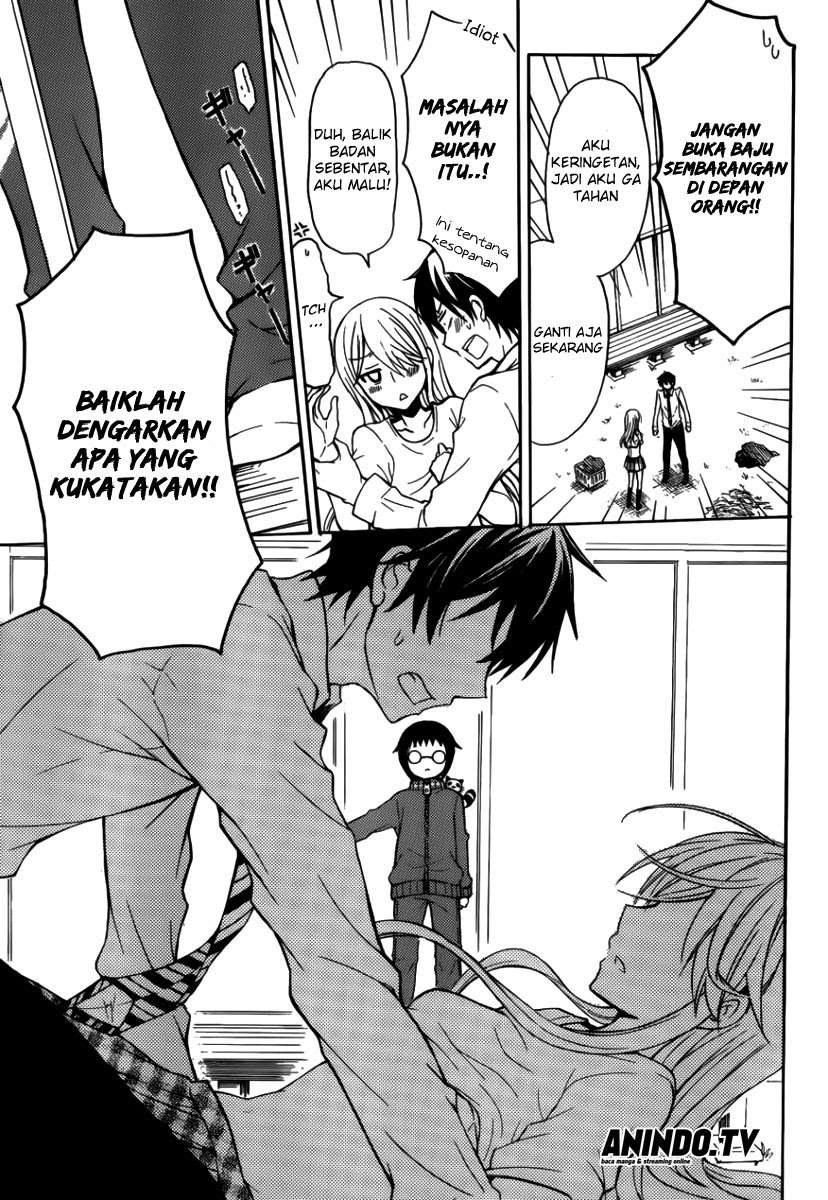 Watari-kun no xx ga Houkai Sunzen Chapter 3 - halaman 33