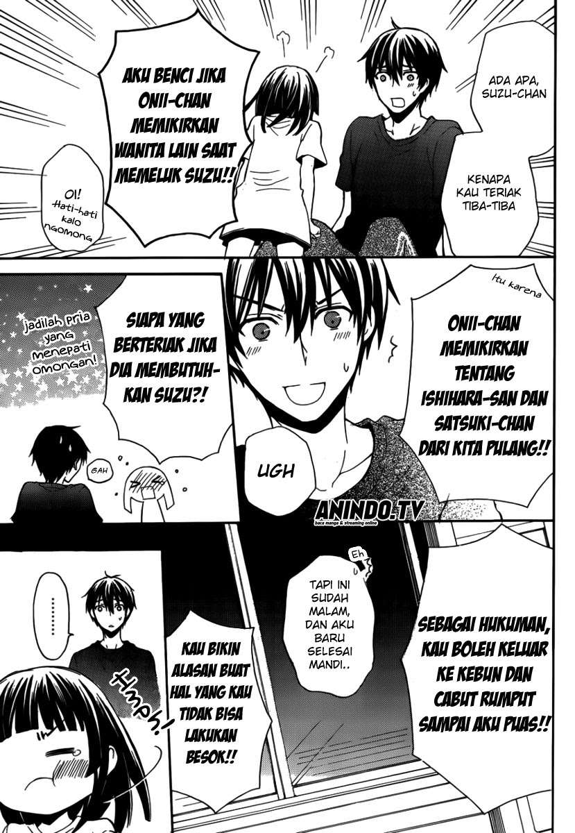 Watari-kun no xx ga Houkai Sunzen Chapter 3 - halaman 6