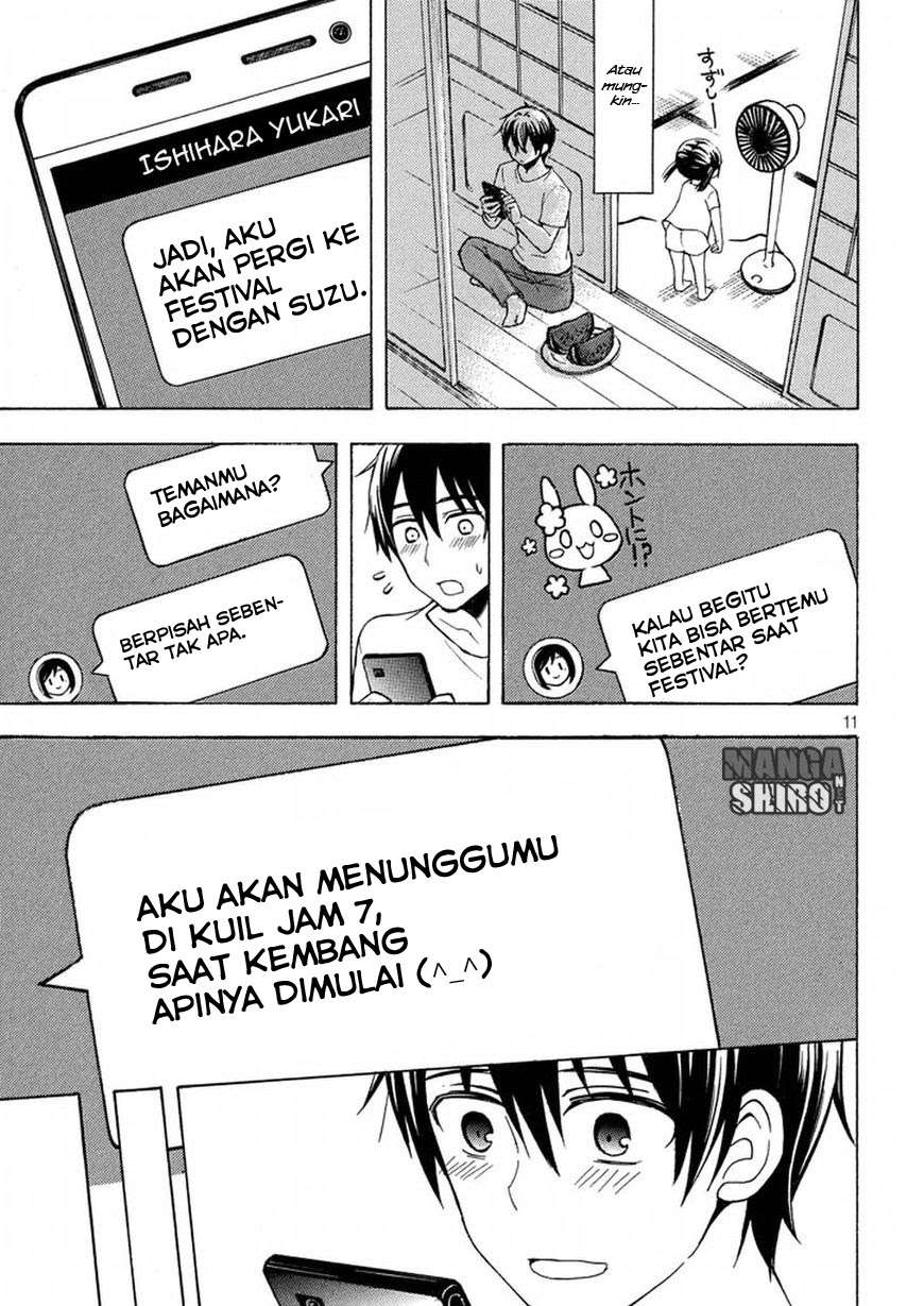 Watari-kun no xx ga Houkai Sunzen Chapter 30 - halaman 12