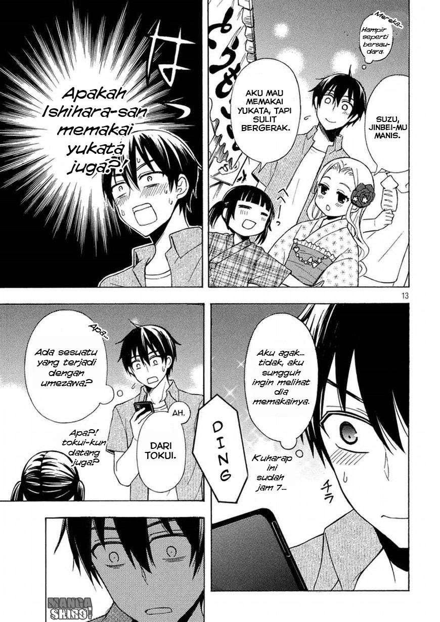 Watari-kun no xx ga Houkai Sunzen Chapter 30 - halaman 14