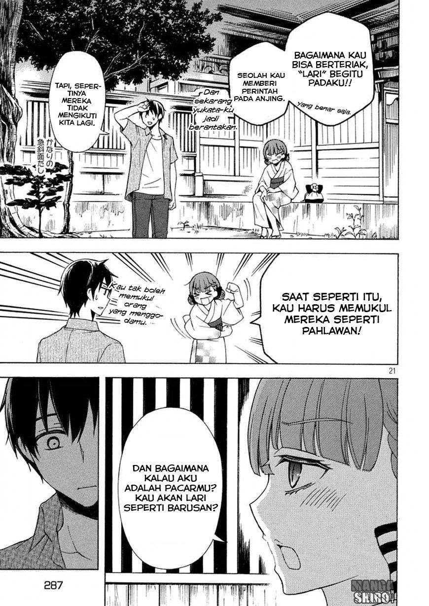 Watari-kun no xx ga Houkai Sunzen Chapter 30 - halaman 22