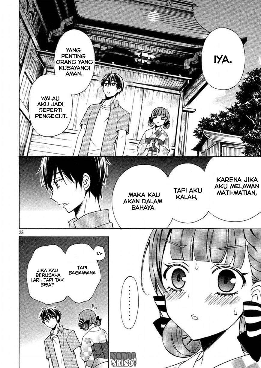 Watari-kun no xx ga Houkai Sunzen Chapter 30 - halaman 23