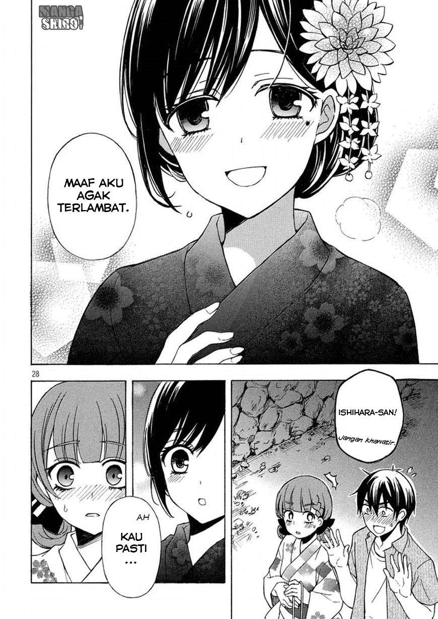 Watari-kun no xx ga Houkai Sunzen Chapter 30 - halaman 28
