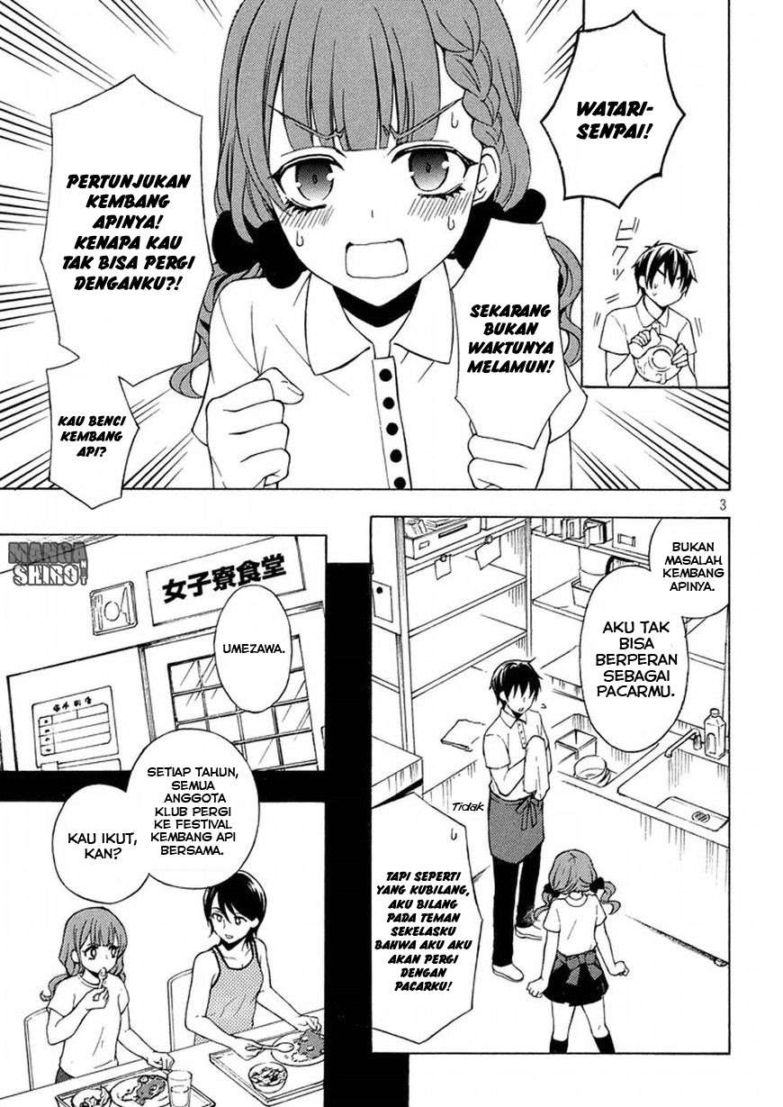Watari-kun no xx ga Houkai Sunzen Chapter 30 - halaman 4